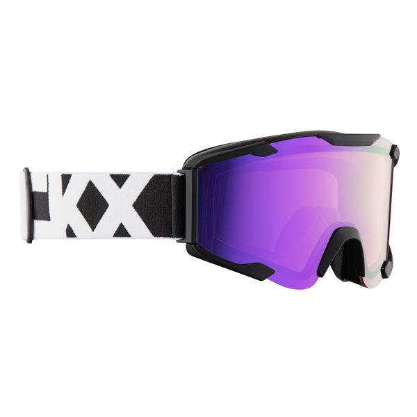 LUNETTE HIVER GHOST NOIR MAT LD/REVO MAUVE