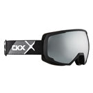 LUNETTE HIVER LEOPARD NOIR MAT LD/MIRROIR ARGENT