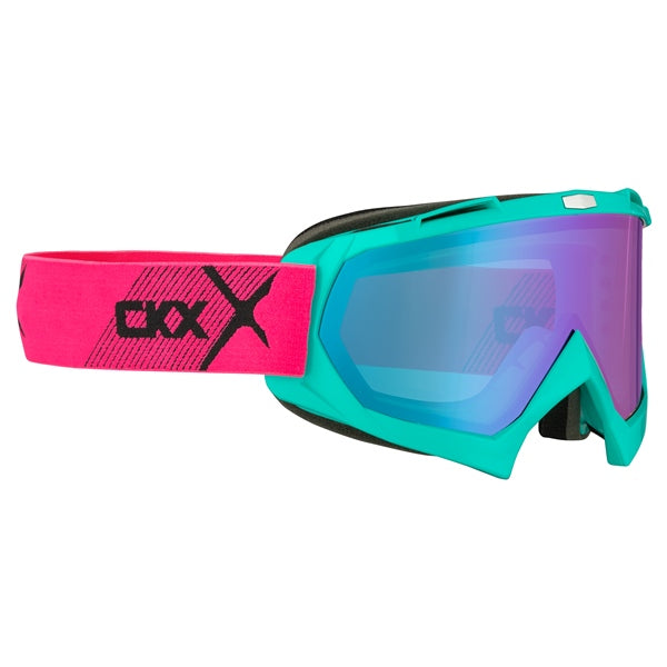LUNETTE HIVER ASSAULT TURQUOISE LUSTRÉ VD/MIR TUR
