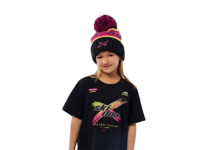 TUQUE À POMPOM X-TEAM JUNIOR