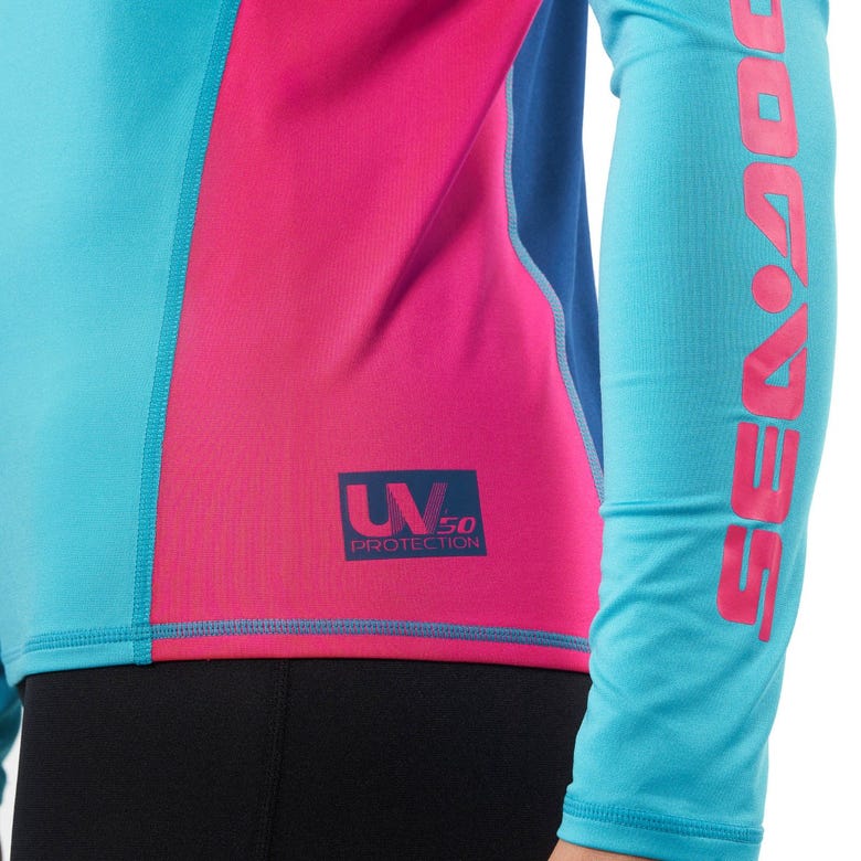 Maillot de protection à manches longues pour femme Beach