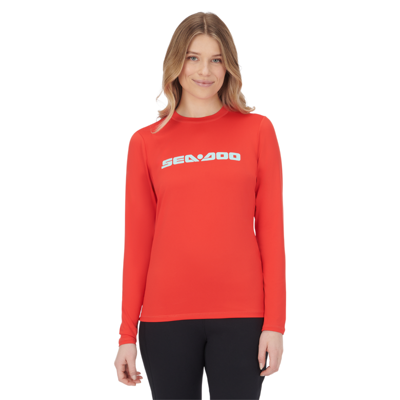 Maillot de protection à manches longues Signature pour femme