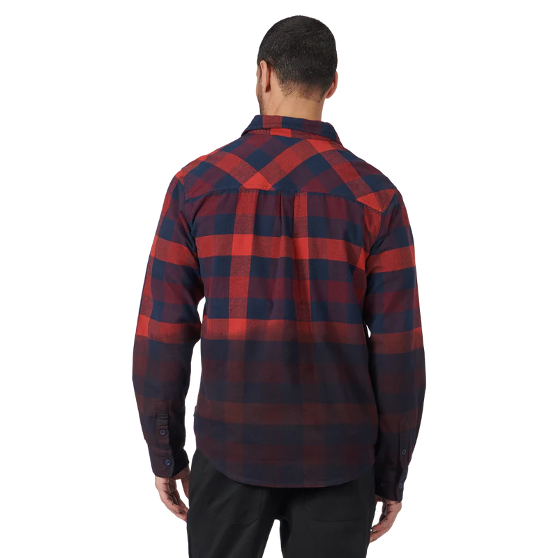Chemise en flanelle teinte par immersion Can-Am