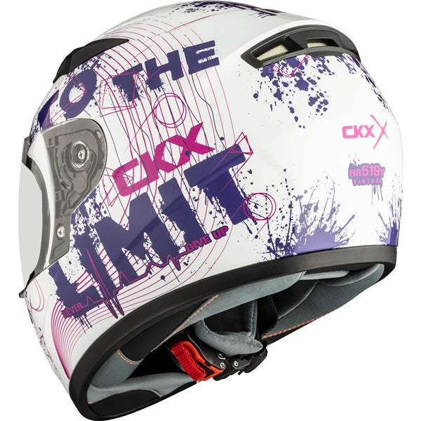 CASQUE RR519Y VISIÈRE DOUBLE LIMIT BC LUSTRÉ