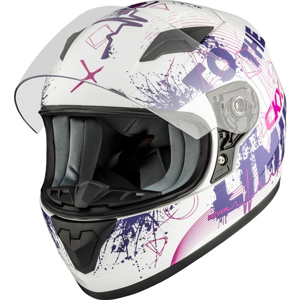 CASQUE RR519Y VISIÈRE DOUBLE LIMIT BC LUSTRÉ