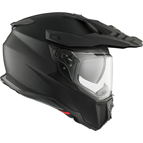 CASQUE DS24 VISIERE DOUBLE ÉLECTRIQUE SOLID NOIR MAT