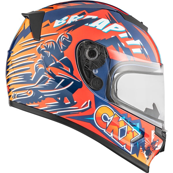 CASQUE RR24Y VISIERE DOUBLE SLEEDER LUSTRÉ