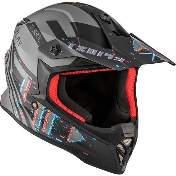 HELMET TX019Y ERROR MATTE GRAY CKX