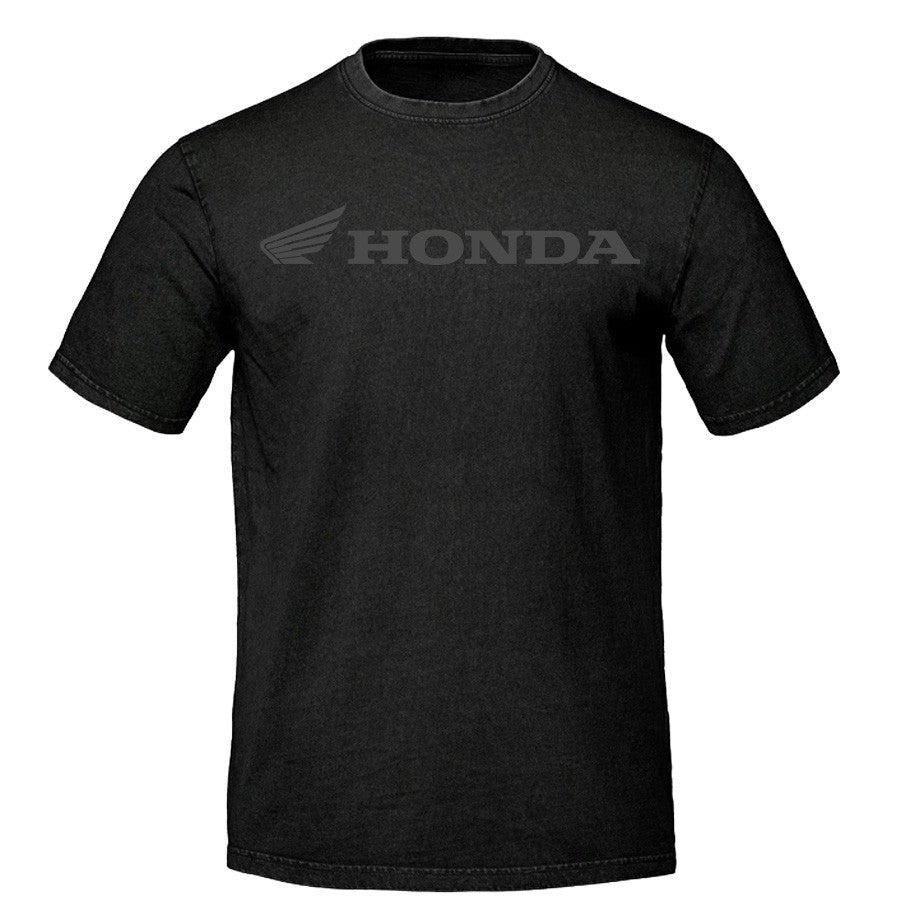 T-SHIRT HONDA VINTAGE WASH NOIR