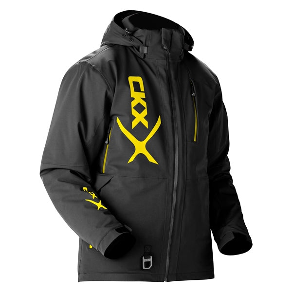 MANTEAU ALASKA HOMME NOIR/JAUNE