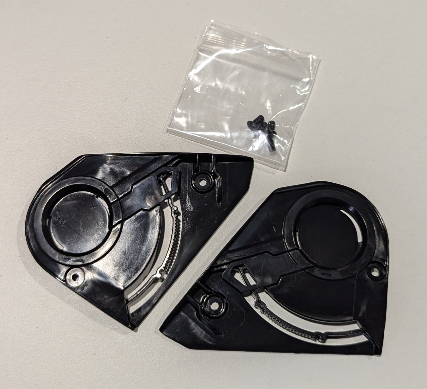 Mécanisme de visière casque Exome