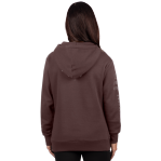 Sweat à capuche en coton Stack pour femme