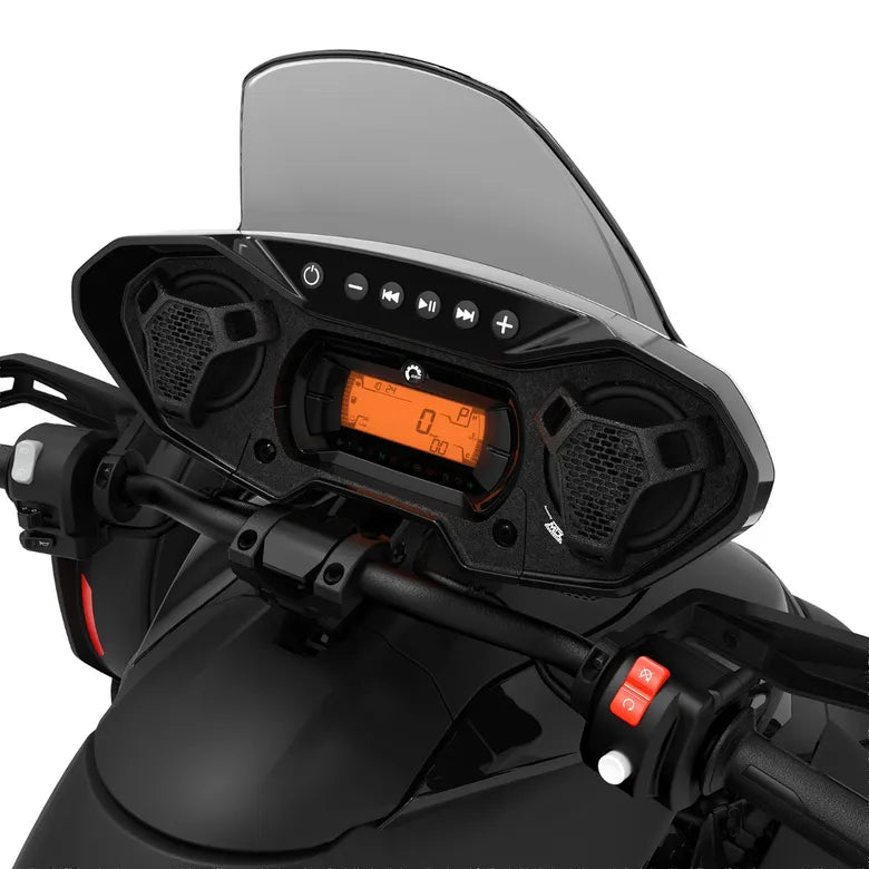 Ensemble pare-brise pour système audio Can-Am Ryker