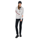 Veste à capuchon zippée Signature pour femme