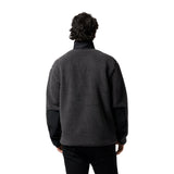 Veste Sherpa zippée intégrale après-ski pour homme
