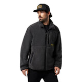 Veste Sherpa zippée intégrale après-ski pour homme