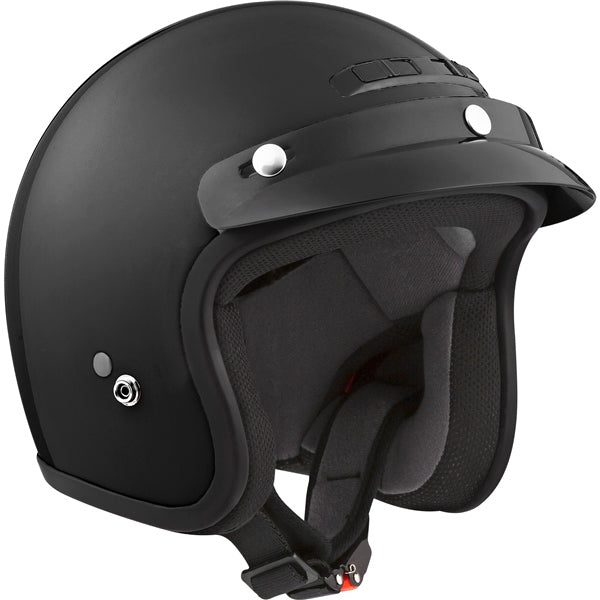 VG300ENF SOLID BLACK HELMET CKX S/M