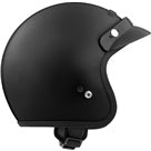 VG300ENF SOLID BLACK HELMET CKX S/M