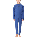 Ski-Doo - Ensemble de 2 pièces couche de base garçons et filles, mélange mérinos