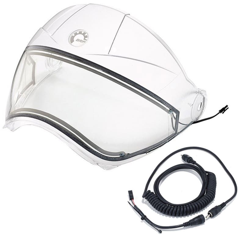 Electric visor for BV2S helmet