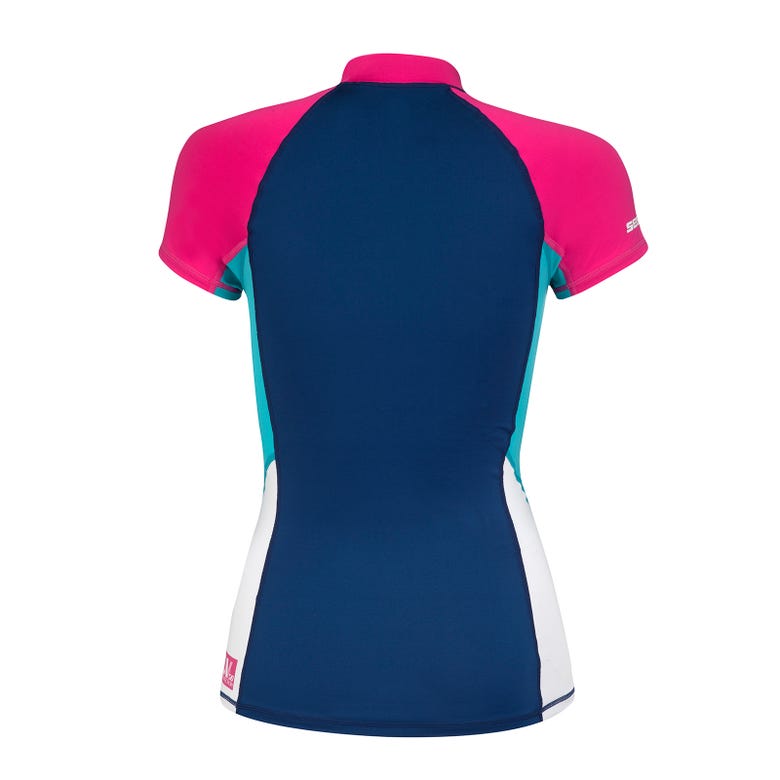 Women's Beach Short Sleeve Protective Shirt