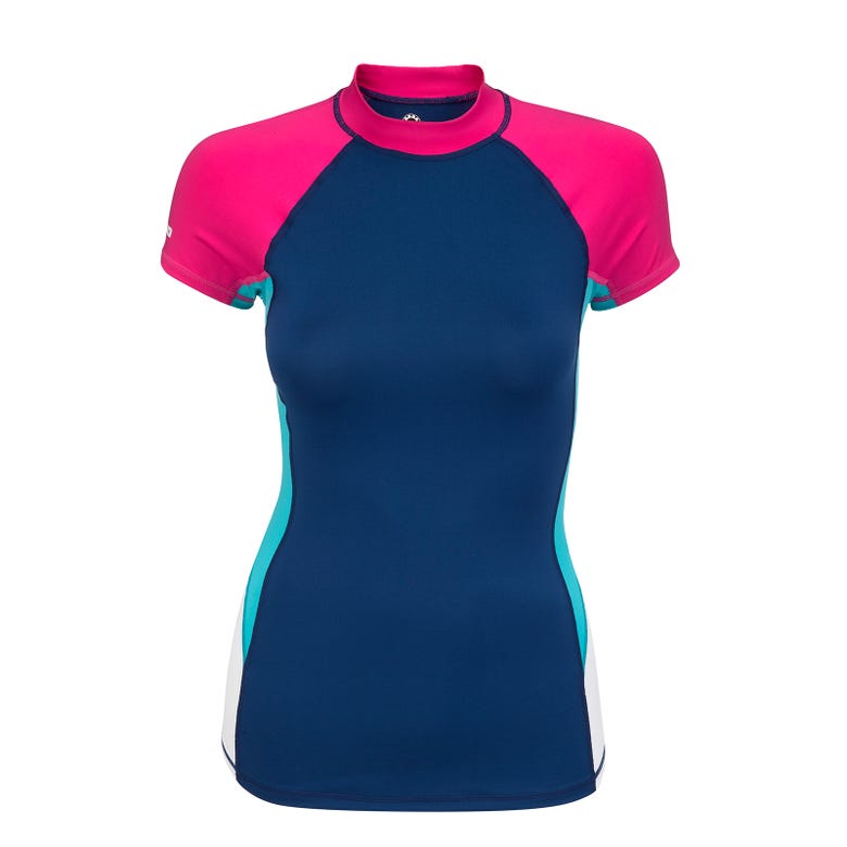 Women's Beach Short Sleeve Protective Shirt