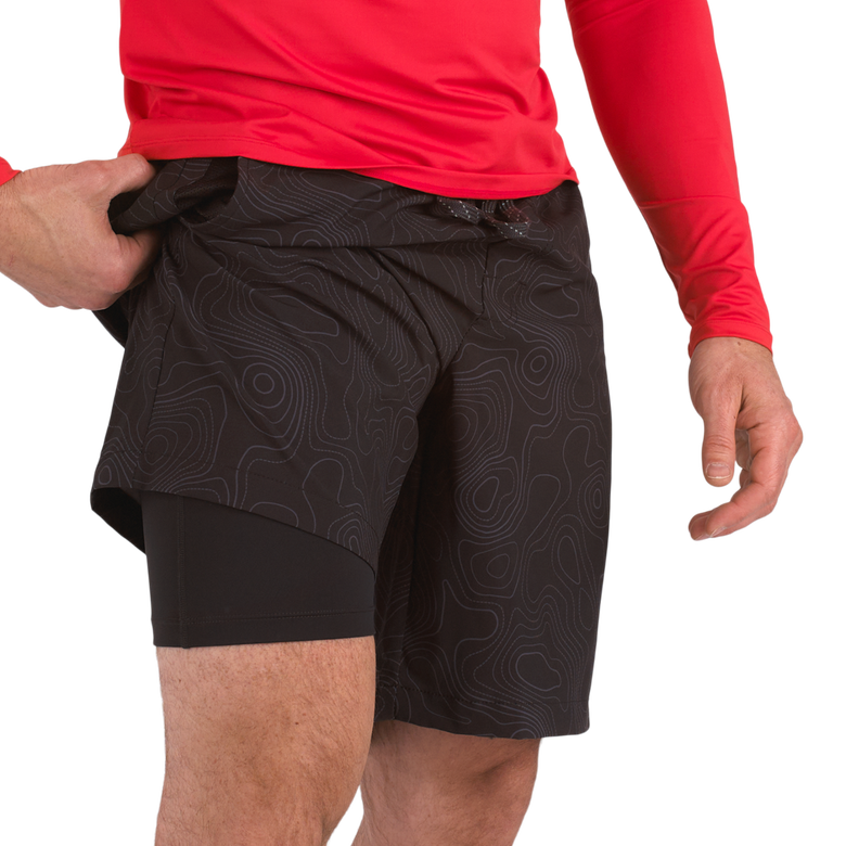 Protective hiking shorts for men 