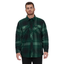 Surchemise doublée à carreaux Homme