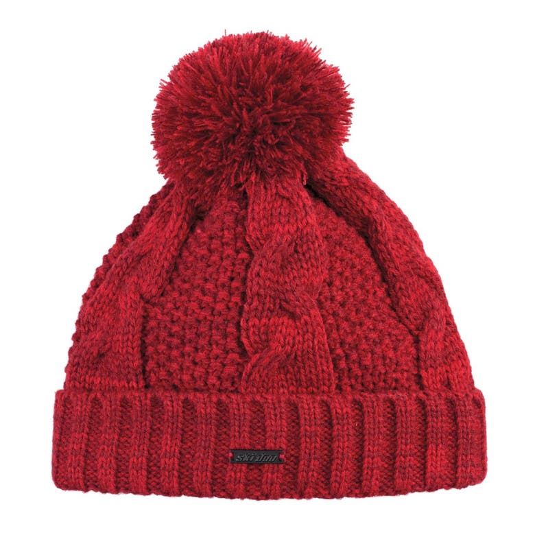 Bonnet avec pompom pour femmes