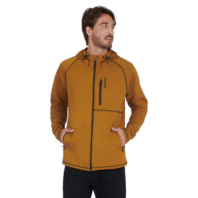 Veste zippée en polaire technique pour homme