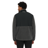 Manteau molleton en sherpa pour hommes