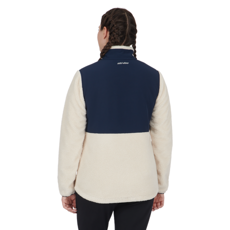 Manteau molleton en sherpa pour femmes Large