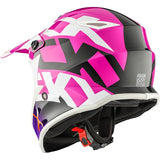 CASQUE TX019 JUNIOR HOWL ROSE LUSTRÉ