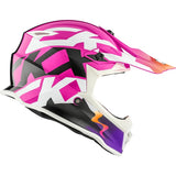 CASQUE TX019 JUNIOR HOWL ROSE LUSTRÉ