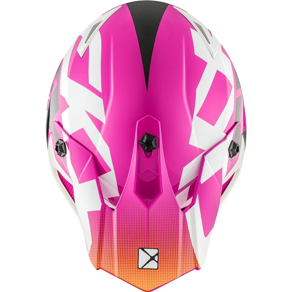 CASQUE TX019 JUNIOR HOWL ROSE LUSTRÉ