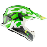 CASQUE TX019 JUNIOR HOWL VERT LUSTRÉ