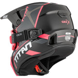 CASQUE TITAN AMS VISIERE DOUBLE CONROD ROSE MAT
