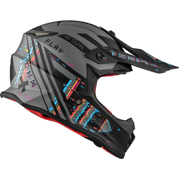 HELMET TX019Y ERROR MATTE GRAY CKX