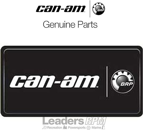 Can-Am license plate