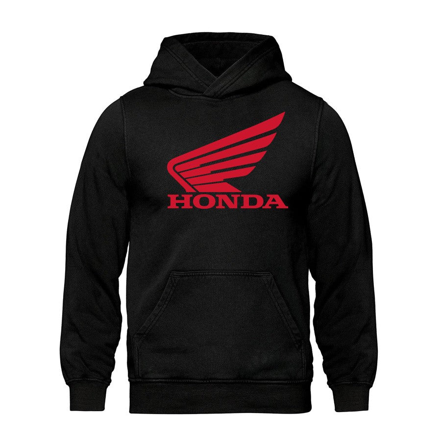 HOODIE HONDA VINTAGE WASH NOIR