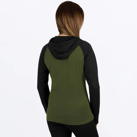 HOODED PULLOVER SWEATER FOR WOMEN SIZE M 231433