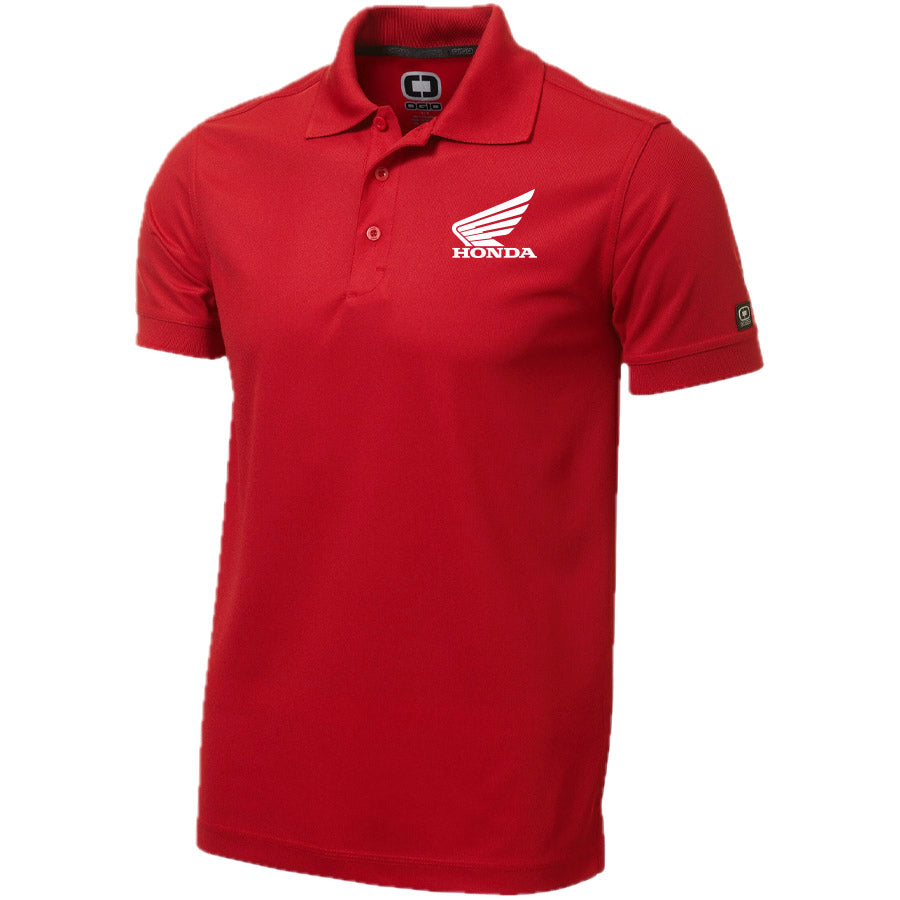 POLO OGIO HOMME CALIBER ROUGE