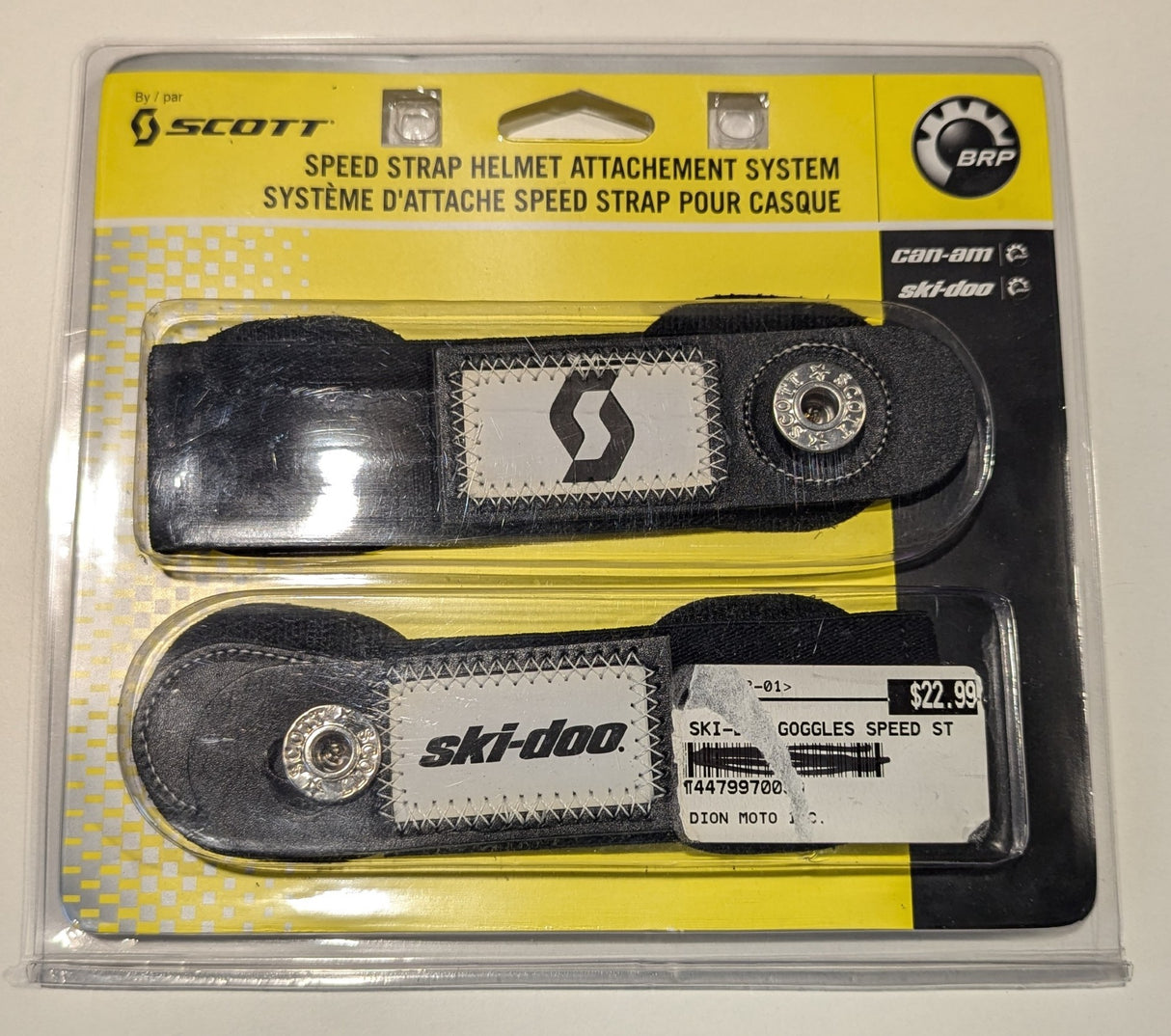 Courroie détachable de lunette Ski-Doo « Speed Strap » par Scott